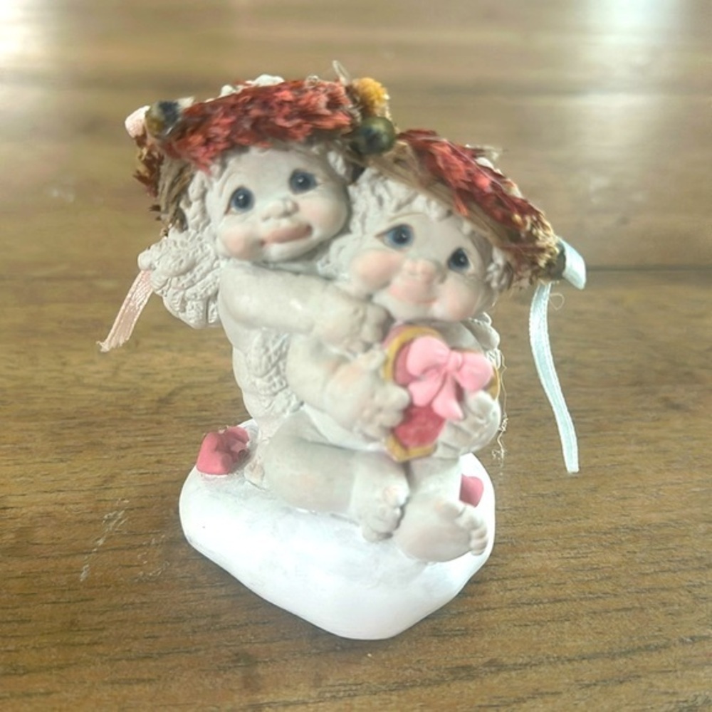 Dreamsickles Vintage 1995 Angels Cherubs “All My Love” Cast Art Figurine